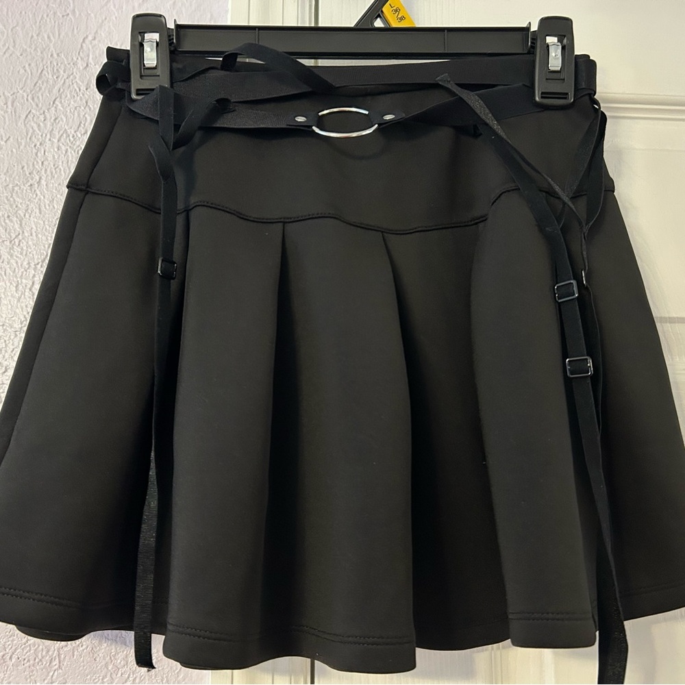 Hot Topic Black Mini Skirt